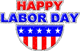 Happy Labor Day animated