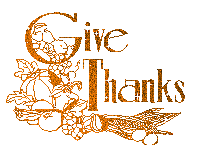 Give thanks animated