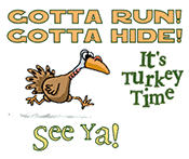 It's turkey time animation
