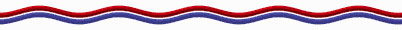 red, white and blue wavy horizontal line
